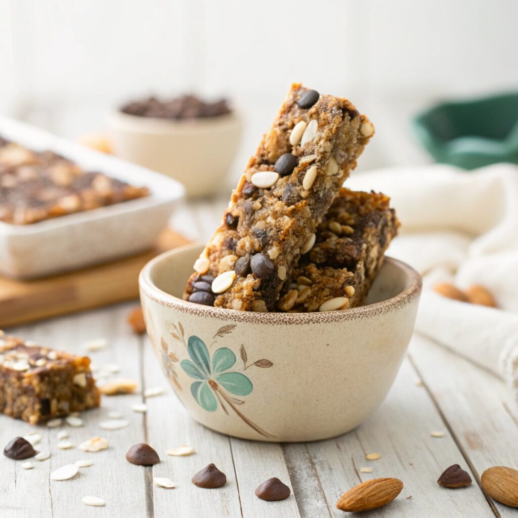 homemade keto granola bars